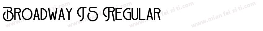 Broadway TS Regular字体转换